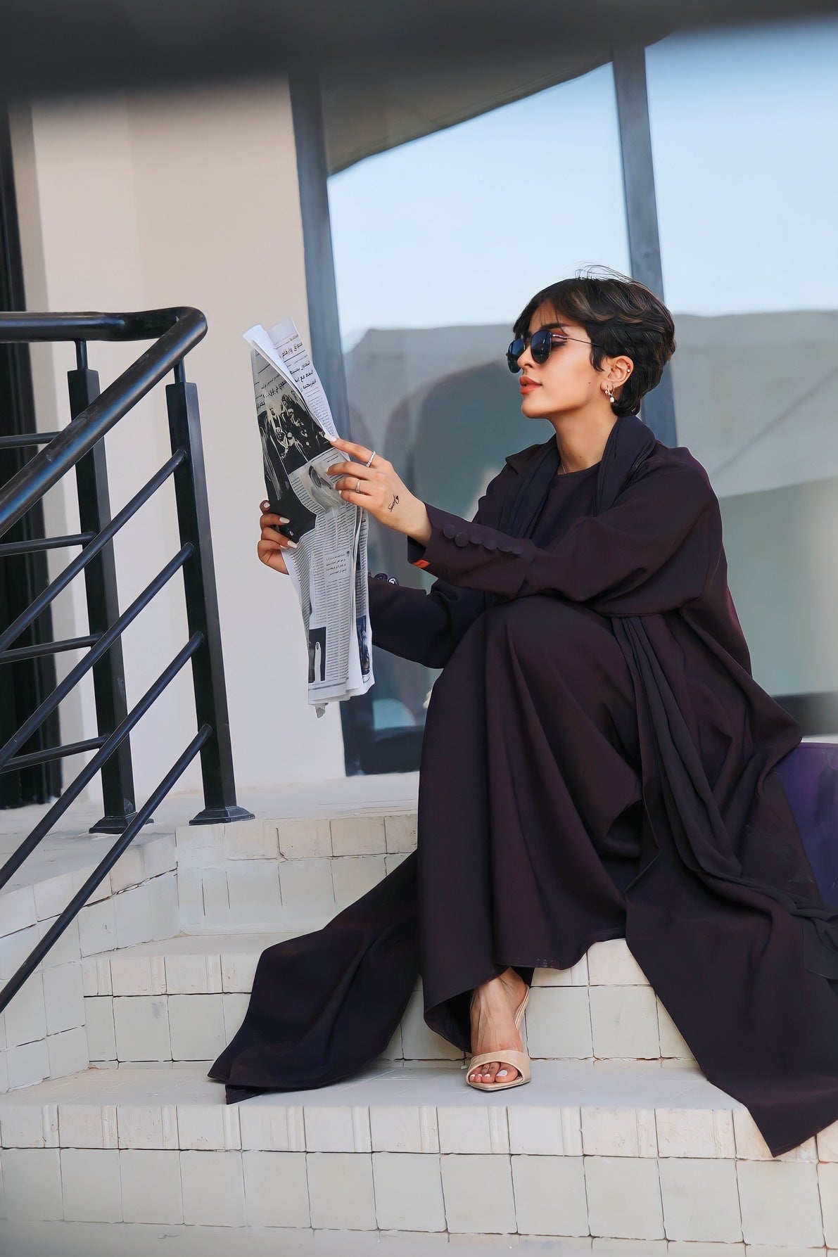 عباية - الهنوف - diamonta - abaya