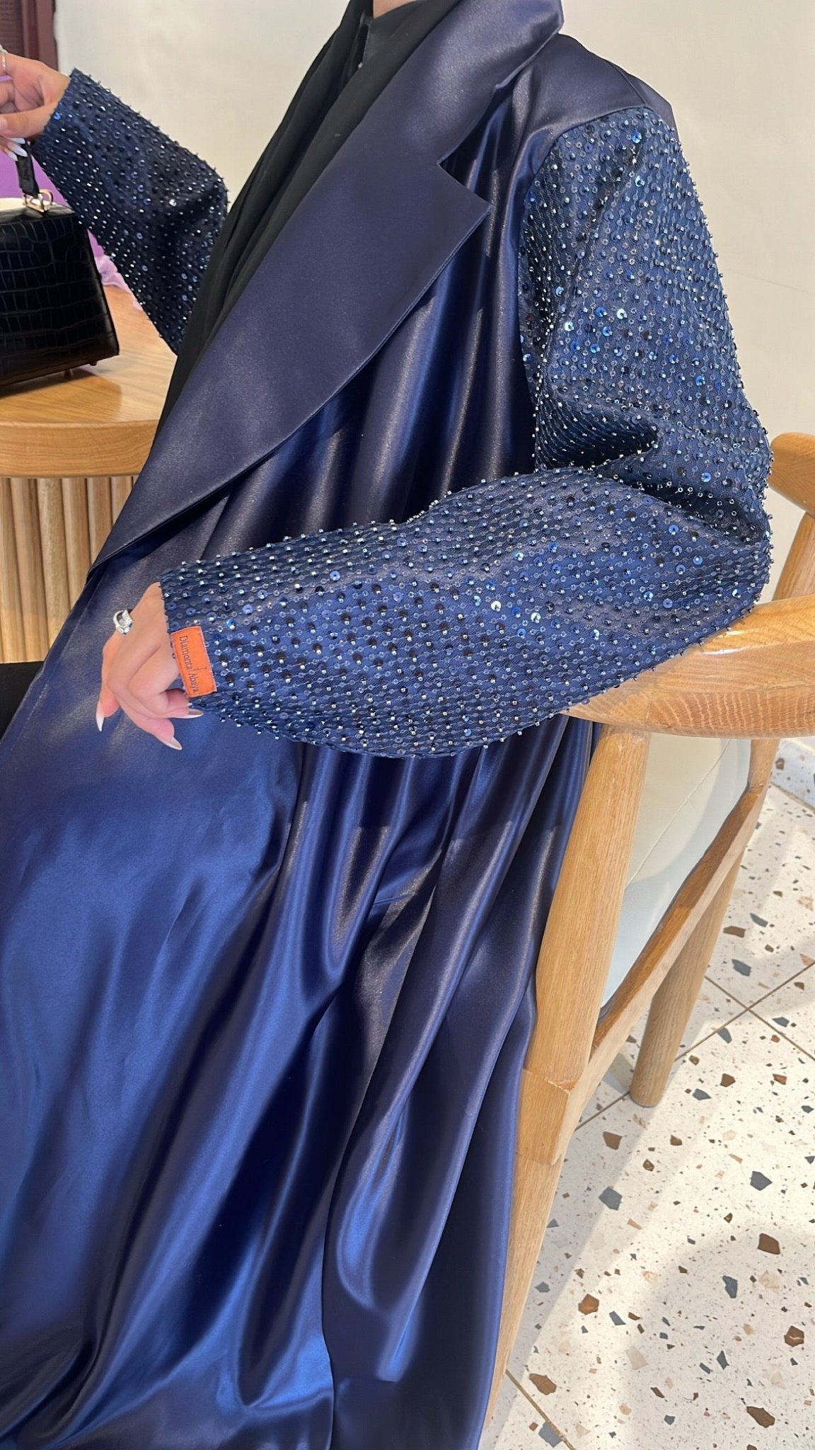 عباية - انوار - diamonta - abaya