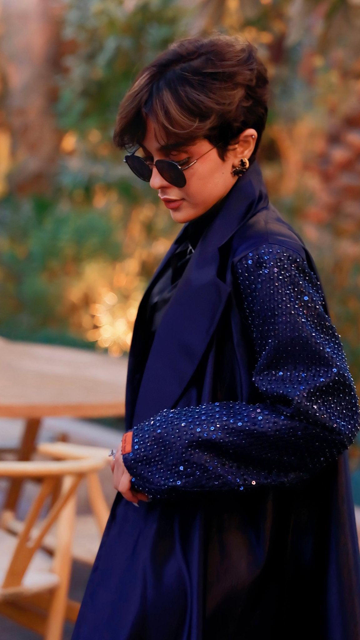 عباية - انوار - diamonta - abaya