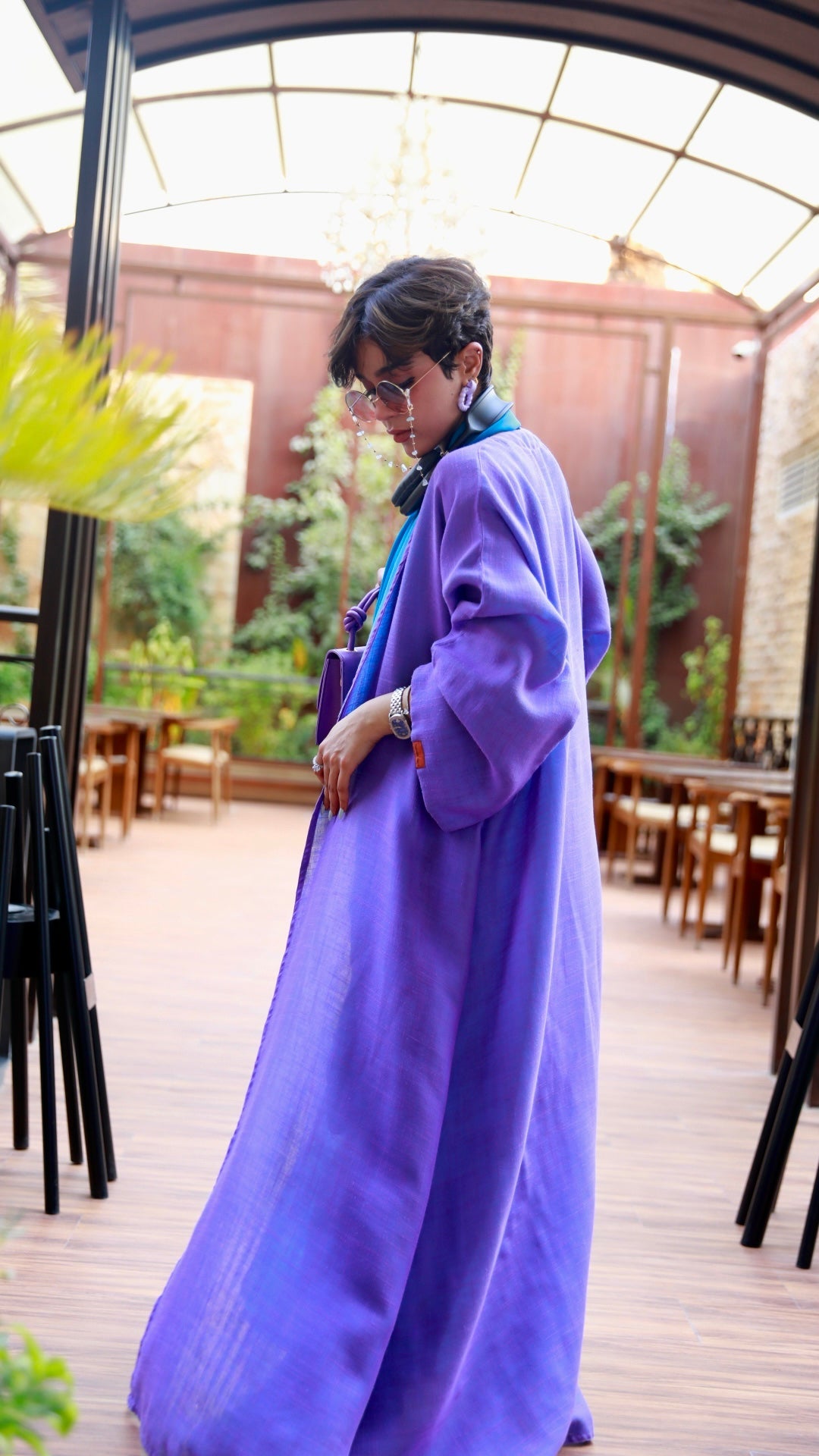 عباية - كاندي - diamonta - abaya